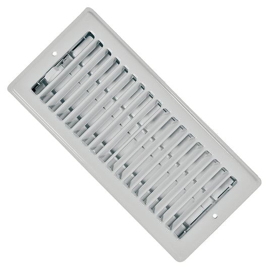 Imperial RG0133 Ceiling Register, 5-1/4 in L, 11-1/4 in W, Steel, White