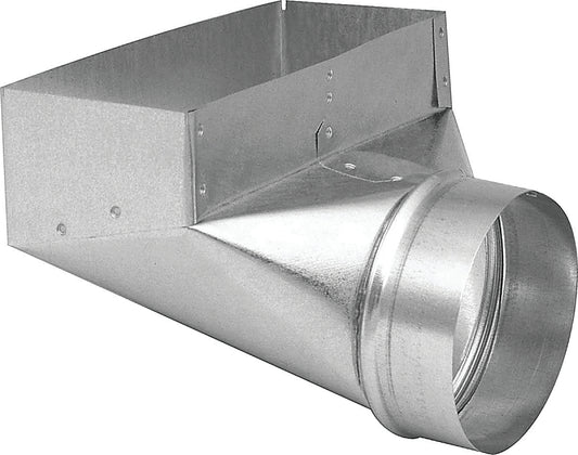 Imperial GV0613 Angle Boot, 3-1/4 in L, 10 in W, 5 in H, 90 deg Angle, Steel, Galvanized