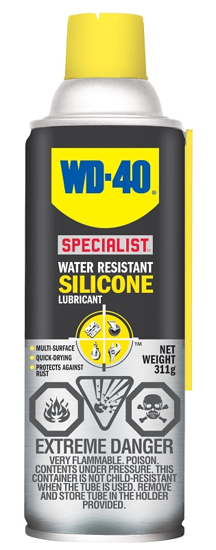 WD-40 1179 Silicone Lubricant, 311 g, Aerosol Can, Liquid