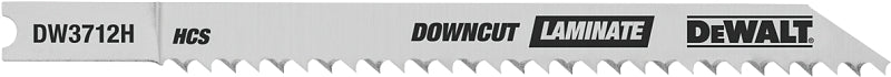 DeWALT DW3712H Jig Saw Blade, 1/4 in W, 4 in L, 10 TPI