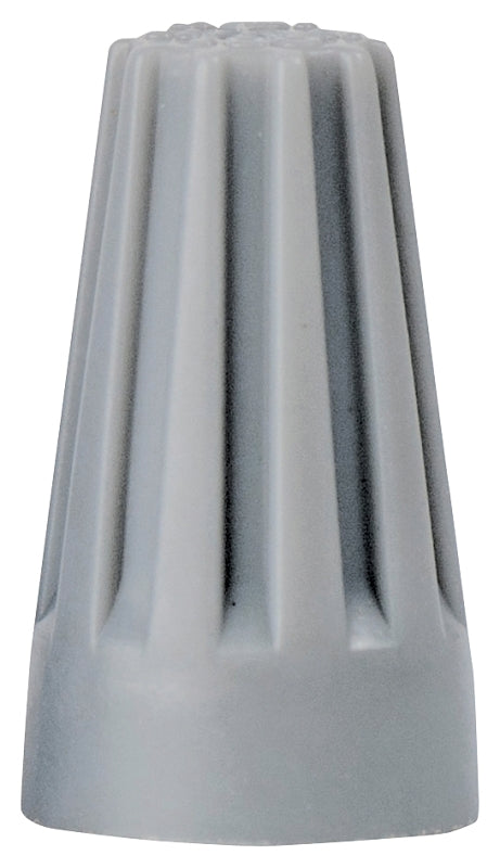 GB WireGard GB-1 19-001 Wire Connector, 22 to 16 AWG Wire, Steel Contact, Polypropylene Housing Material, Gray