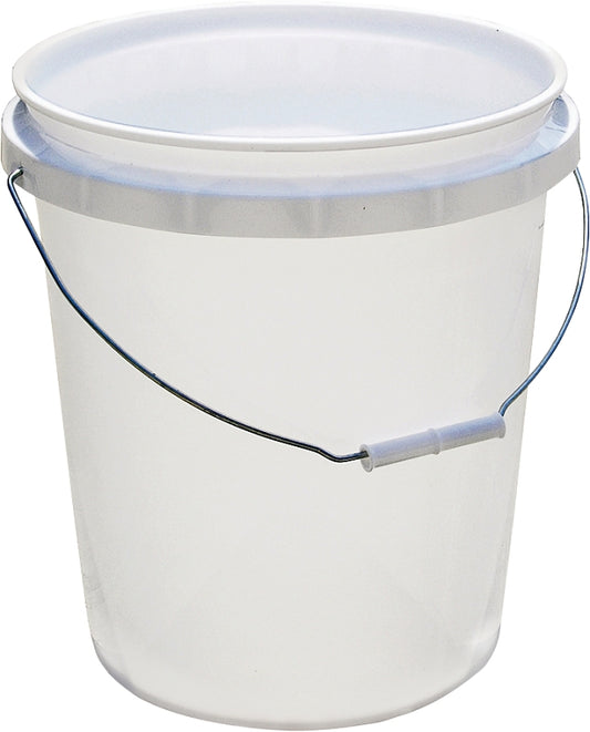 ENCORE Plastics 50640 Paint Pail, 5 gal Capacity, HDPE, White