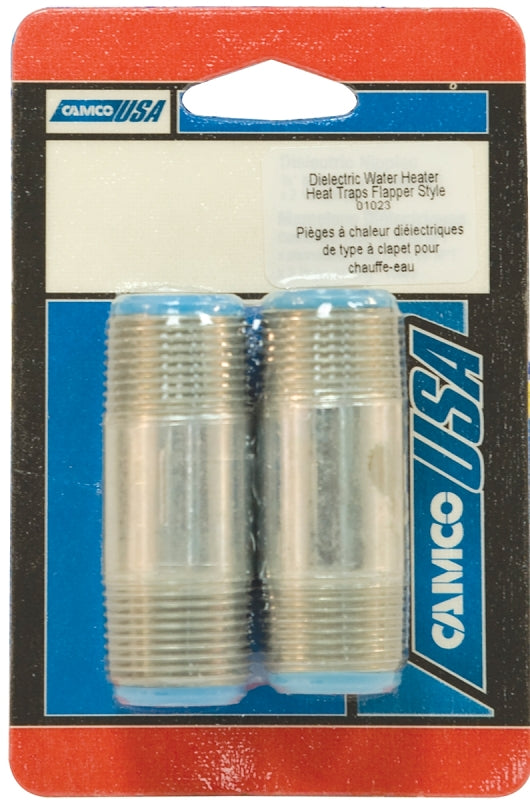 Camco 01023 Dielectric Heat Trap, Iron, For: Water Heaters
