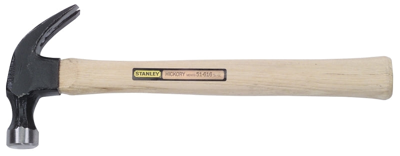 Stanley 51-616 Nailing Hammer, 16 oz Head, Curve Claw Head, HCS Head, 13-1/4 in OAL