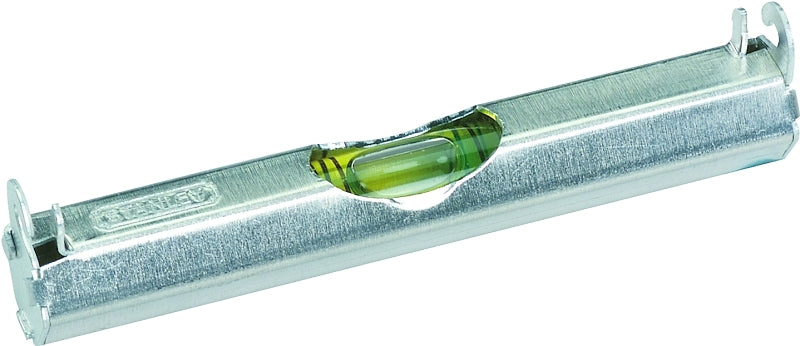 Stanley 42-287 Line Level, 1-Vial, 2-Hang Hole, Aluminum, Silver