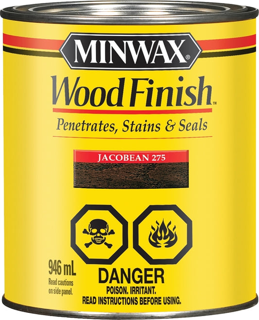 Minwax 275034444 Wood Stain, Jacobean, Liquid, 946 mL, Can