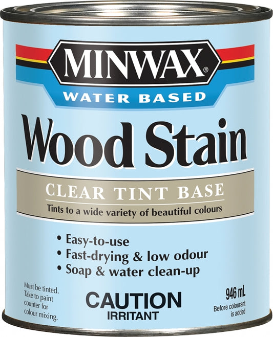 Minwax CM61807 Wood Stain, Semi-Transparent, Clear, Liquid, 1 qt