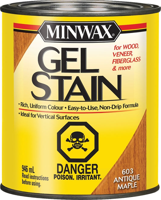 Minwax 26033 Gel Stain, Antique Maple, Liquid, 946 mL, Can