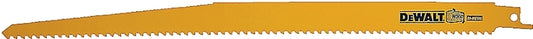 DeWALT DW4849 Reciprocating Saw Blade, 3/4 in W, 12 in L, 5/8 TPI