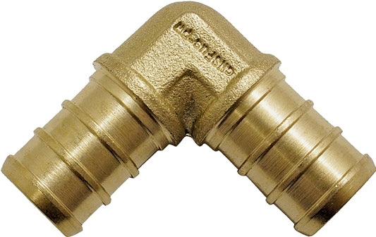 Apollo Valves CPXE12 Pipe Elbow, 1/2 in, 90 deg Angle, Brass