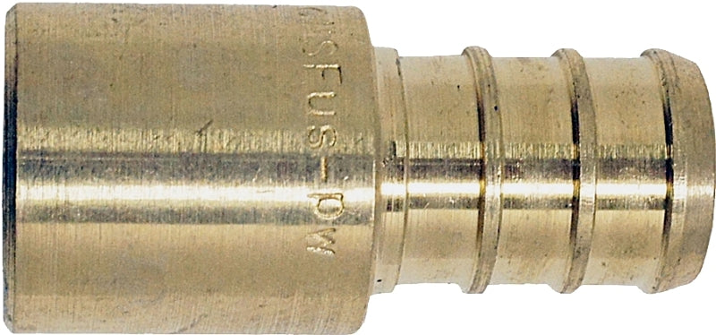 Apollo Valves CPXMS1212 Pipe Adapter, 1/2 in, PEX x Male Solder, Brass