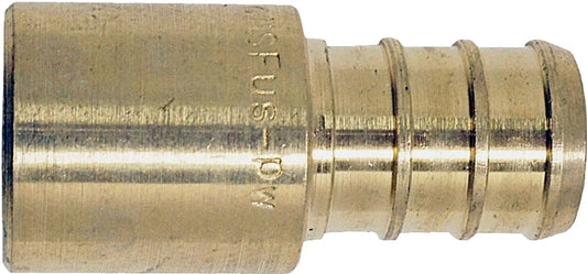 Apollo Valves CPXMS1212 Pipe Adapter, 1/2 in, PEX x Male Solder, Brass