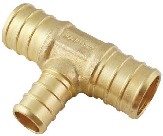 Apollo Valves CPXT343412 Tube Tee, 3/4 x 3/4 x 1/2 in