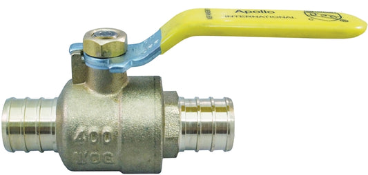 Apollo Valves CPXV3434 Ball Valve, 3/4 x 3/4 in Connection, Crimp, Brass Body