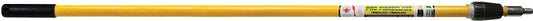 BENNETT PRO GLAS 612 Extension Pole, 6 to 12 ft L, Fiberglass, Yellow