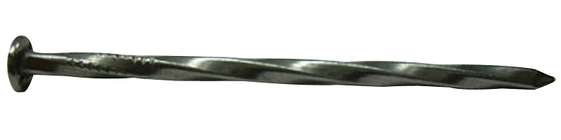 Duchesne 20602503 Nail, 16D, 3-1/2 in L, Steel, Bright, Round Head, Spiral Shank, Gray, 50 lb