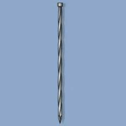 Duchesne 21420960 Finishing Nail, Ardox, 4d, 1-1/2 in L, Steel, Hot-Dipped Galvanized, Thin Head, Spiral Shank, Gray