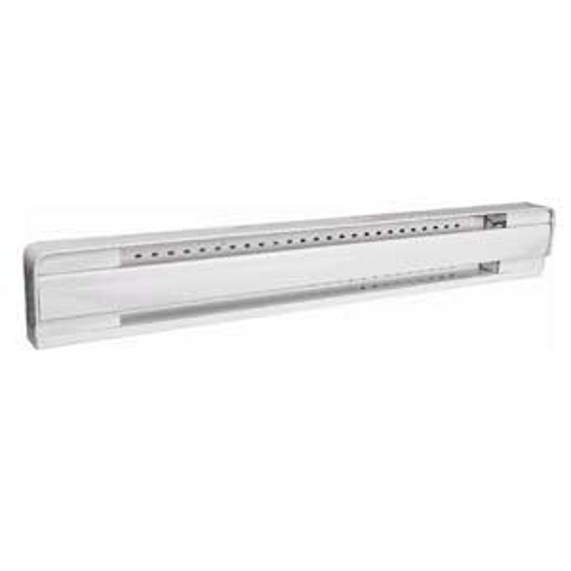 Stelpro B Series B1502W Baseboard Heater, 240/208 V, 150 sq-ft Heating Area, White