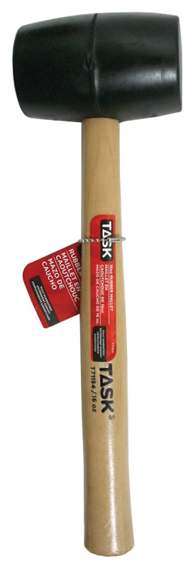 Task T71154 Mallet, 16 oz Head, Rubber Head