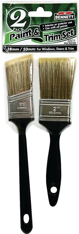 BENNETT 2222 Paint Brush Set, 2-Brush