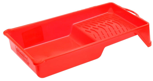 BENNETT T-612 Paint Tray, 6 in L, 12 in W, 500 mL Capacity, Plastic, Red