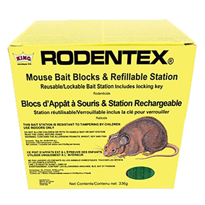 Block Mouse Rodentex 20180 Mouse Bait Block – Haliburton Lumber