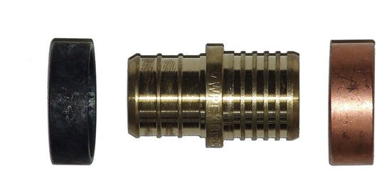 Waterline 1443866-LW/144386 Insert Coupling, 3/4 in, Barb, Brass