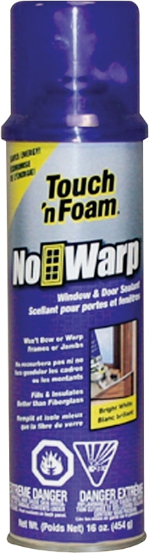 Touch 'n Foam No Warp 7565062416 Window and Door Sealant, White