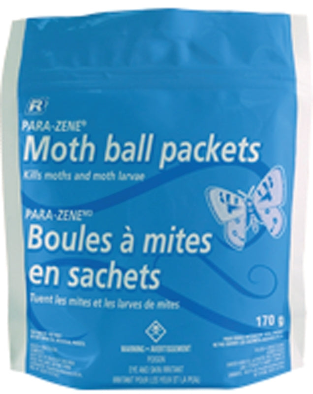 Recochem PARA-ZENE 10-802 Moth Ball, 170 g Pack, Solid, Chlorinated Hydrocarbon, White