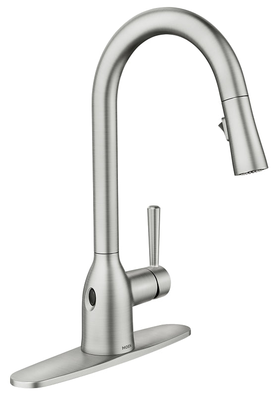 Moen Adler Series 87233 Pull-Down Kitchen Faucet, 1.5 gpm, 1-Faucet Ha ...