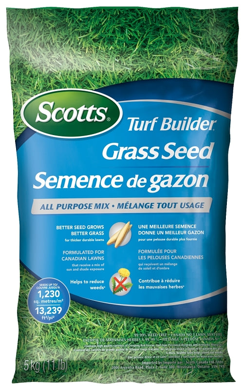 Scotts 20238 Grass Seed, All-Purpose, 5 kg Pack
