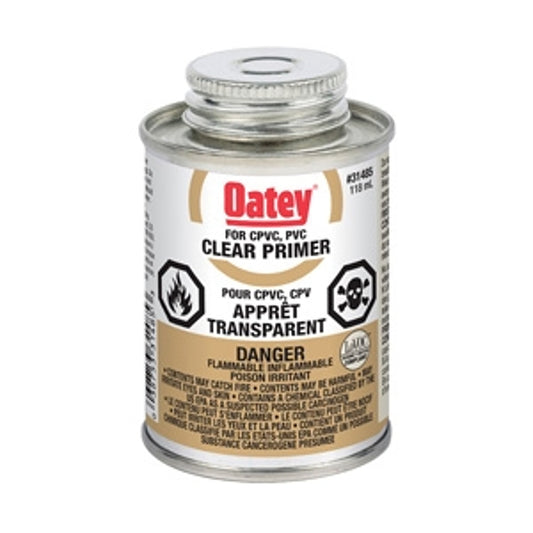 Oatey 48940/31485 Primer, Liquid, Clear, 118 mL