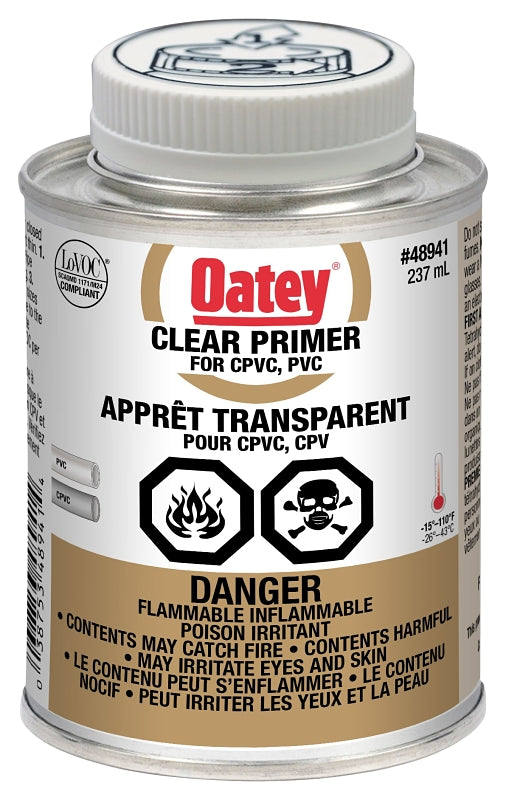 Oatey 48941/31486 Primer, Liquid, Clear, 236 mL