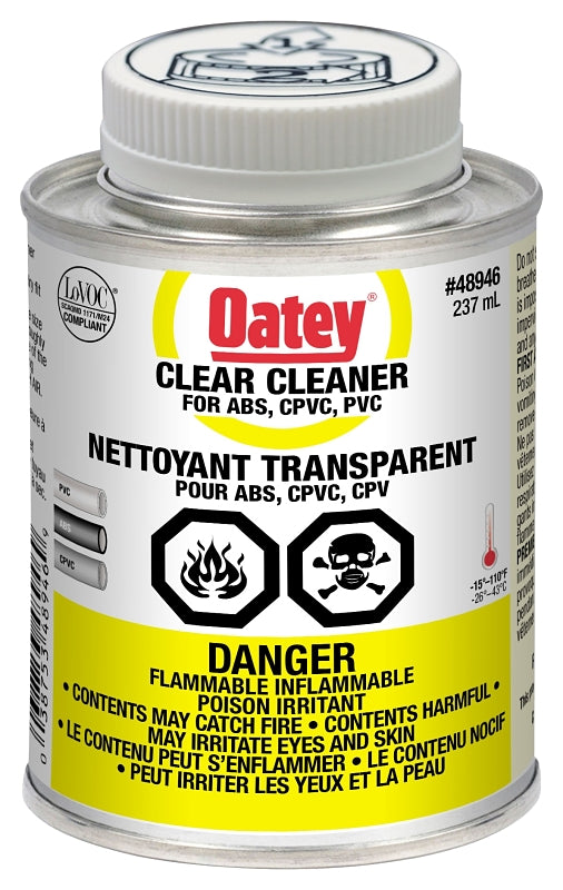 Oatey 48946/31494 Pipe Cleaner, Clear, 236 mL