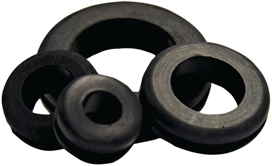 GB GHG-1538 Hole Grommet, Vinyl, Black