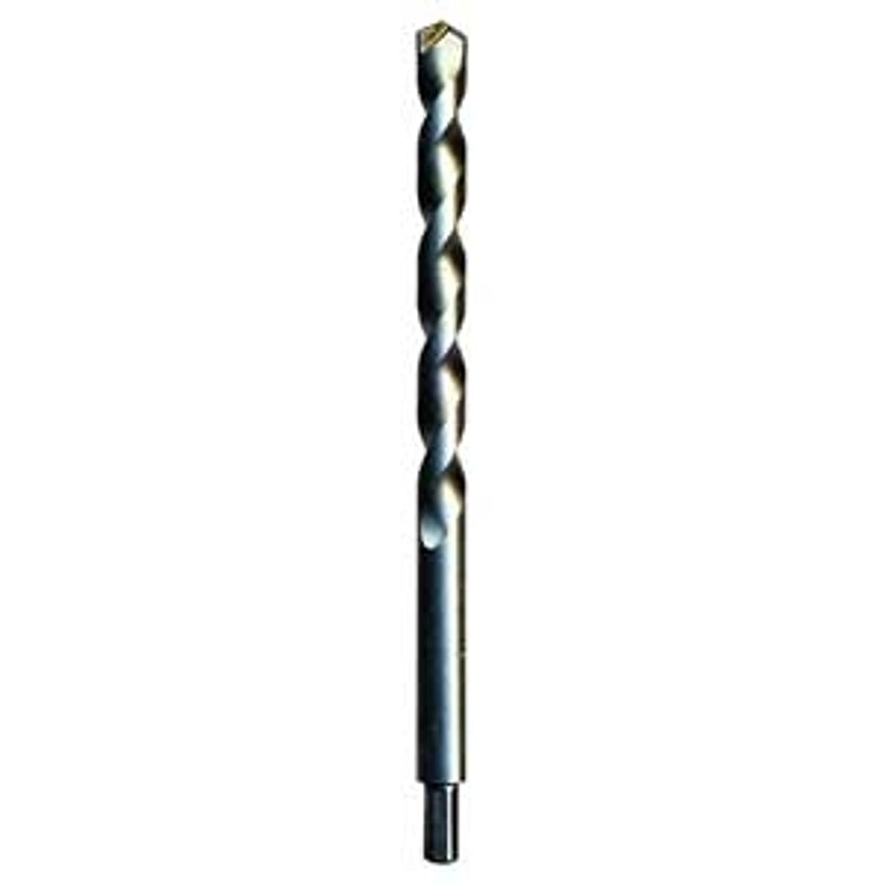 Task T14014 Drill Bit, 1/4 in Dia, 12 in OAL, Percussion, Spiral Flute