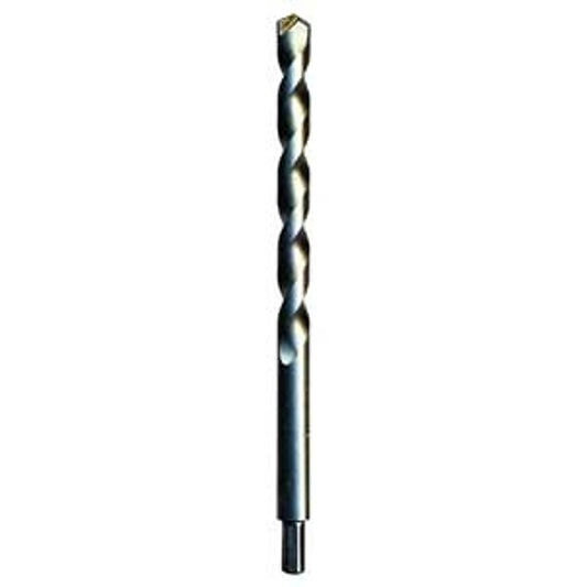 Task T14038 Rotary Drill Bit, 3/8 in Dia, 12 in OAL, Long, Percussion, Spiral Flute