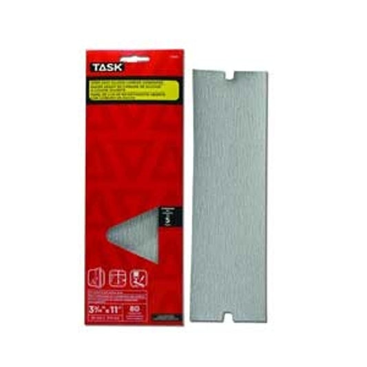 Task T13305 Drywall Sandpaper, 11 in L, 4-1/4 in W, 120 Grit, Fine, Silicone Carbide Abrasive