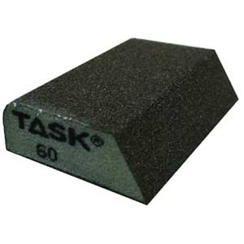 Task Eco Series SP64292 Sanding Block, 3-3/4 in L, 2-3/4 in W, 60 Grit, Medium