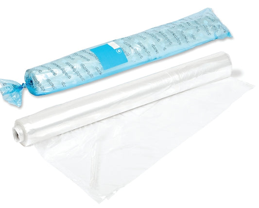 Polytarp 01-0046 Light-Duty Polyfilm, 177 ft L, 102 in W, 1.1 mil Thick, Polyethylene, Clear