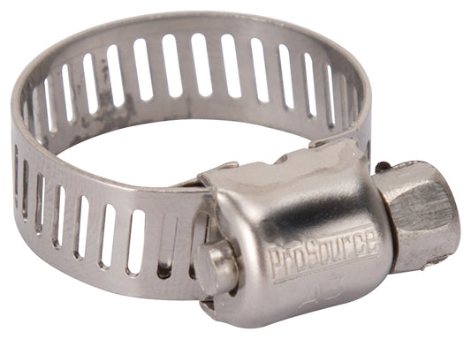 ProSource HCMSS08 Interlocked Hose Clamp, Stainless Steel, Stainless Steel