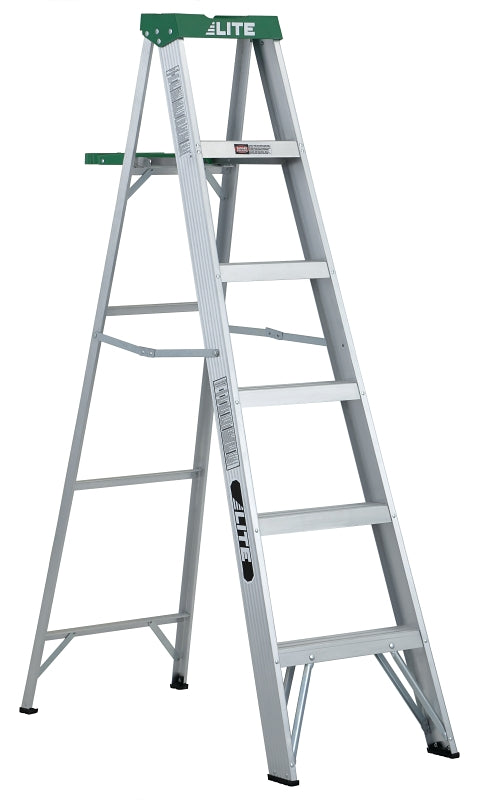 Louisville LP-706 Step Ladder, Type 2 Duty Rating, Aluminum