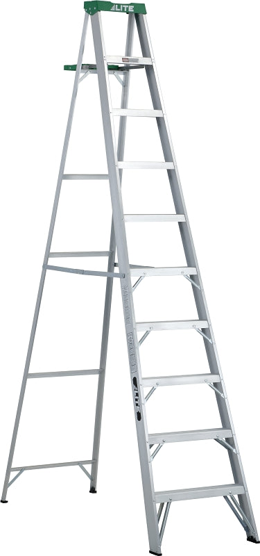 Louisville LP-710 Step Ladder, Type 2 Duty Rating, Aluminum