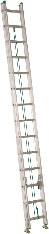 Louisville LP-2028 Extension Ladder, 225 lb, Aluminum