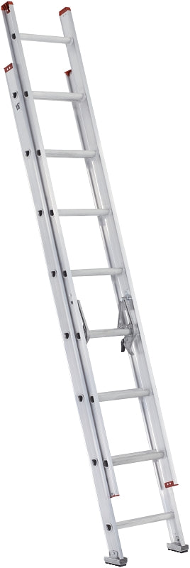 Louisville LP-1016 Extension Ladder, 200 lb, Aluminum