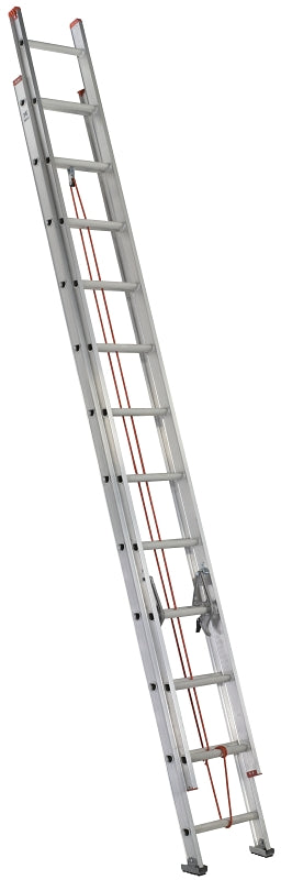 Louisville LP-1024 Extension Ladder, 200 lb, Aluminum