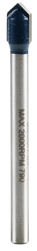 Bosch GT300 Drill Bit, 1/4 in Dia, 4 in OAL, 1/4 in Dia Shank, Flat Shank