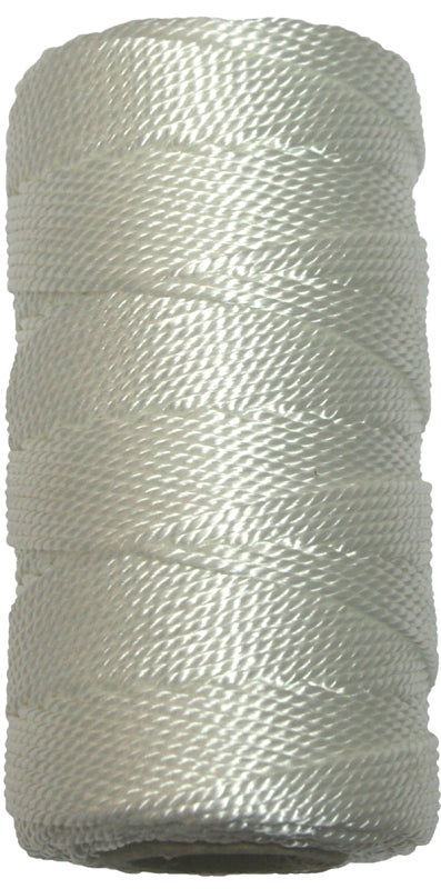 Ben-Mor 60111 Mason and Chalkline Twine, #18 Dia, 250 ft L, Nylon, White