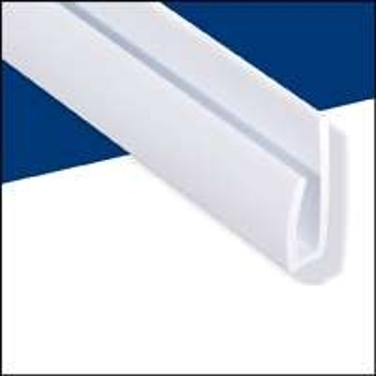 Palclad 9020805 Cap Molding, Plastic, White, 8 ft