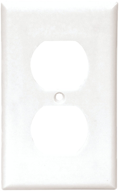 Arrow Hart 2000 Series 2132W-BOX Wallplate, 4-1/2 in L, 2-3/4 in W, 1-Gang, Thermoset, White, High-Gloss